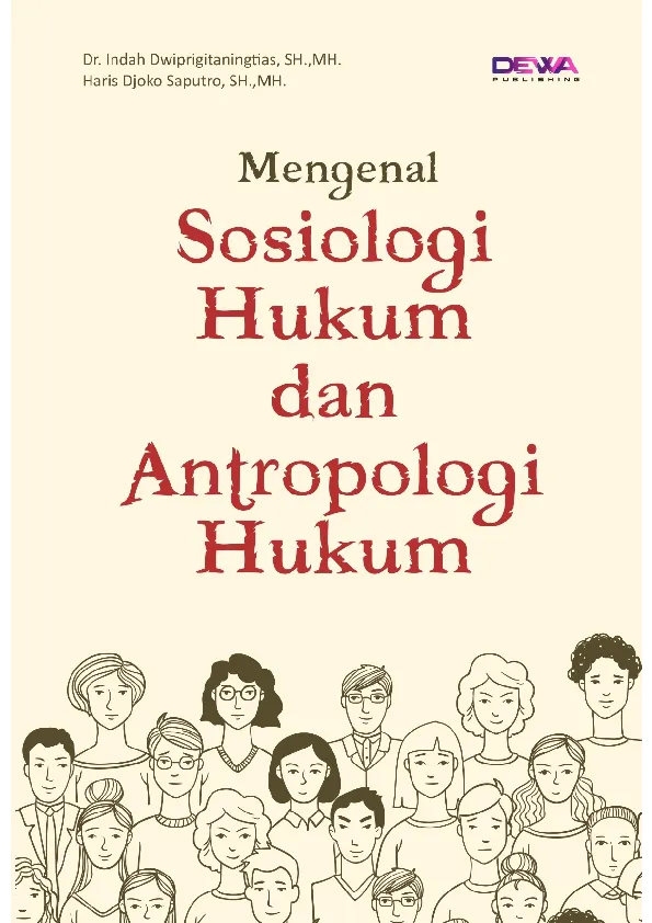 BUKU AJAR Mengenal Sosiologi Hukum dan Antrpologi Hukum