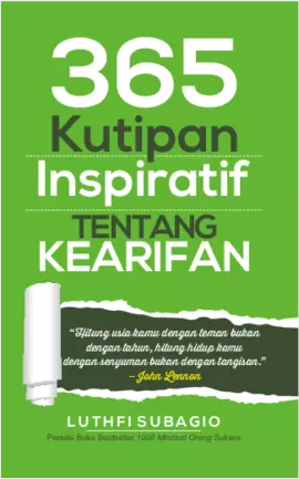 365 Kutipan Inspiratif Tentang Kearifan