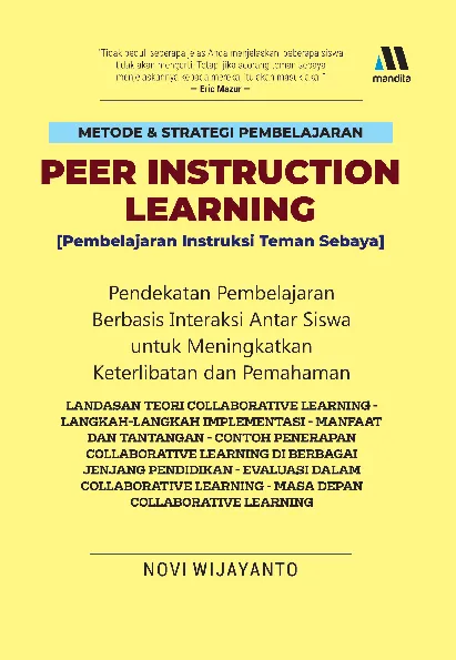 Peer Instruction Learning (Pembelajaran Instruksi Teman Sebaya)