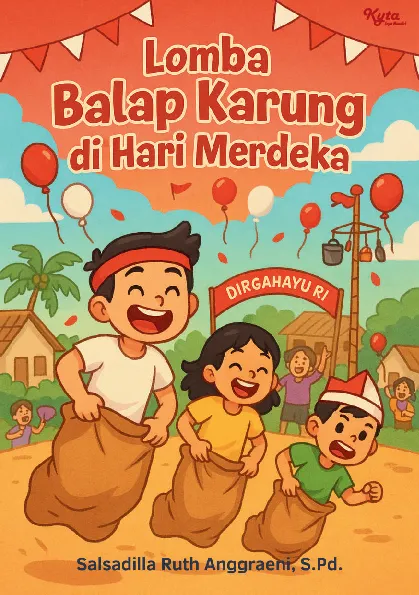 Lomba Balap Karung di Hari Merdeka