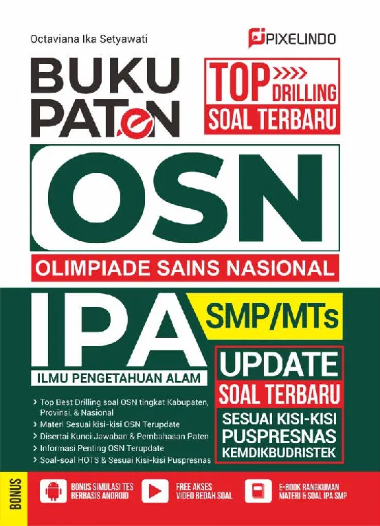 Buku Paten Top Drilling Soal Terbaru OSN IPA SMP/MTs