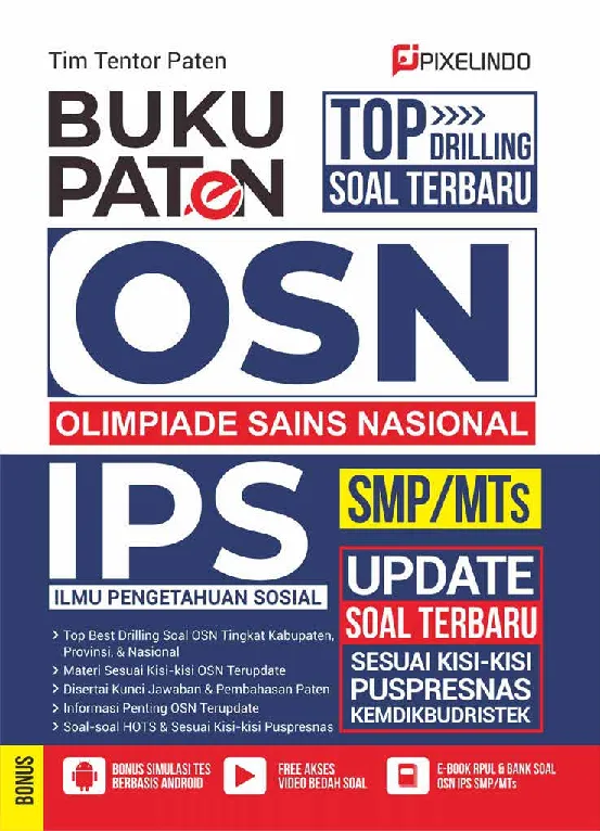 Buku Paten Top Drilling Soal Terbaru OSN IPS SMP/MTs
