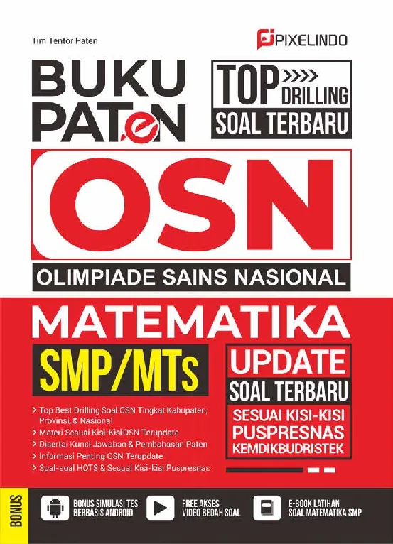 Buku Paten Top Drilling Soal Terbaru OSN Matematika SMP/MTs