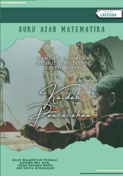 Buku Ajar Matematika Terintegrasi Local Wisdom Dengan Challenge Based On Scientific Learning Kaidah Pencacahan