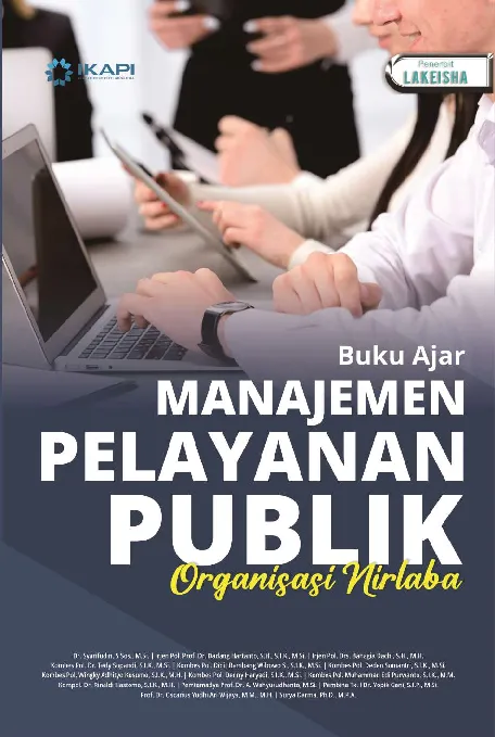 Buku Ajar MANAJEMEN PELAYANAN PUBLIK Organisasi Nirlaba