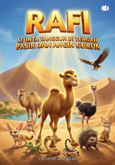 Rafi si Unta Tangguh di Tengah Pasir dan Angin Gurun