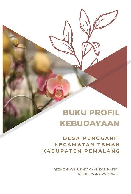 Buku Profil Kebudayaan Desa Penggarit Kecamatan Taman Kabupaten Pemalang