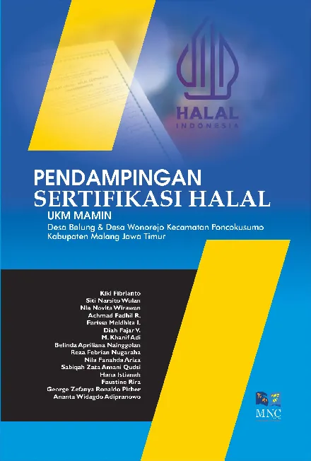 Modul Pendampingan Sertifikasi Halal: UKM MAMIN Desa Belung & Desa Wonorejo Kecamatan Poncokusumo Kabupaten Malang Jawa Timur