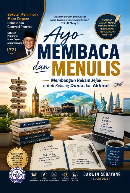 Ayo Membaca dan Menulis: Membangun Rekam Jejak untuk keliling Dunia dan Akhirat