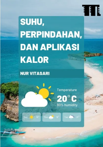 Suhu, Perpindahan, dan Aplikasi Kalor