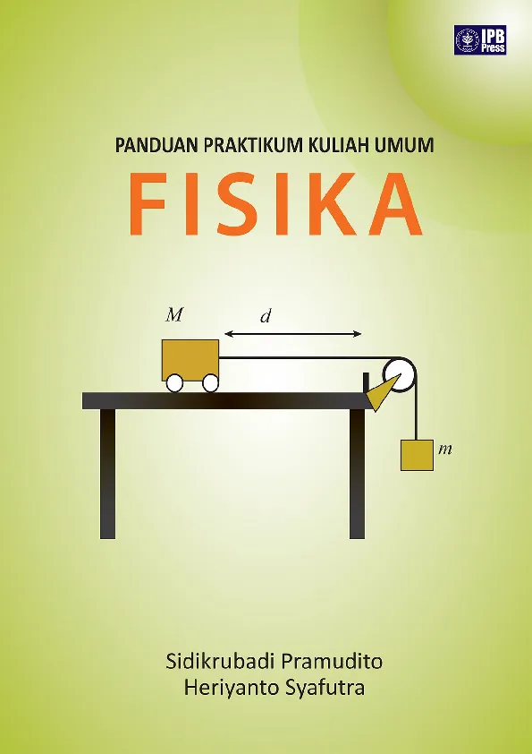 Panduan Praktikum Kuliah Umum Fisika