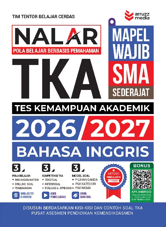 Nalar TKA Bahasa Inggris SMA 2026/2027