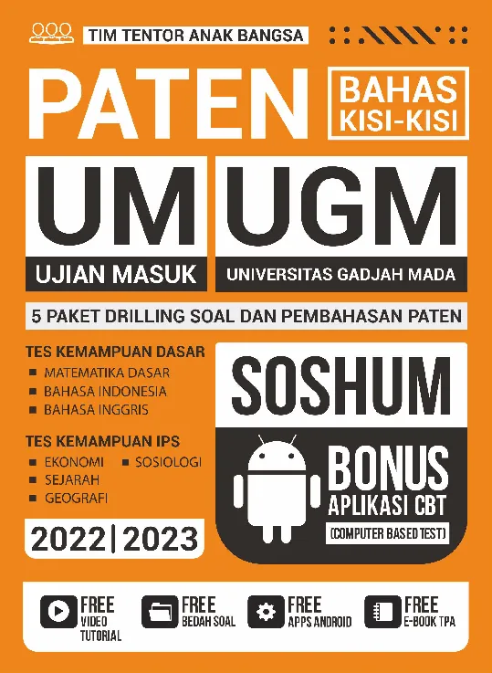 Paten Bahas Kisi-Kisi Ujian Masuk UGM Soshum 2022-2023