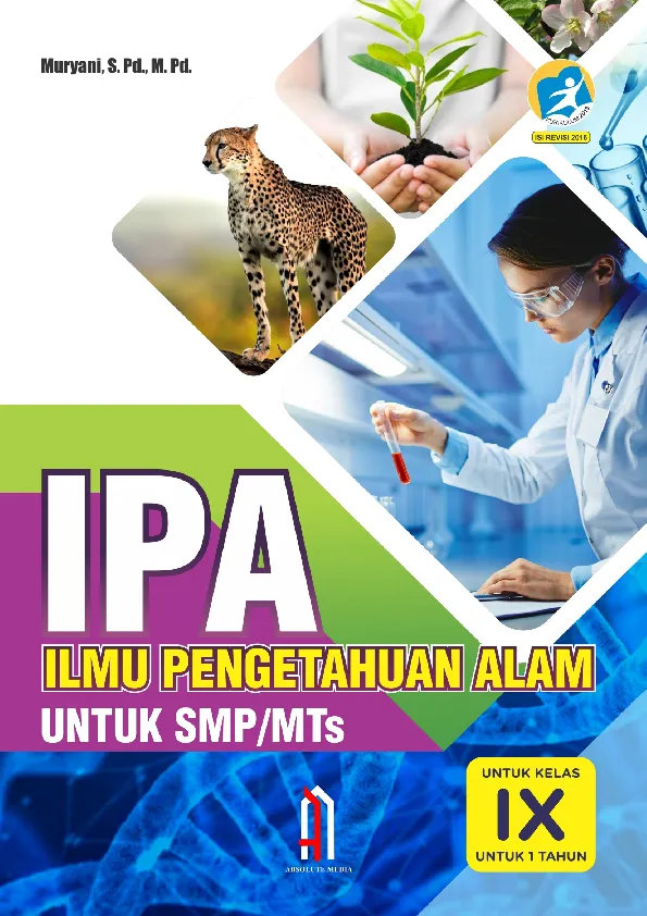Ilmu Pengetahuan Alam Untuk SMP/MTs Kelas IX untuk 1 Tahun