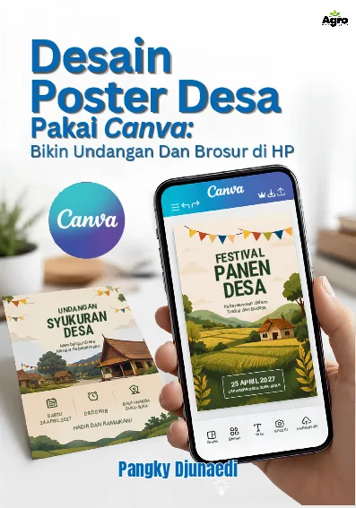 Desain Poster Desa Pakai Canva: Bikin Undangan dan Brosur di HP