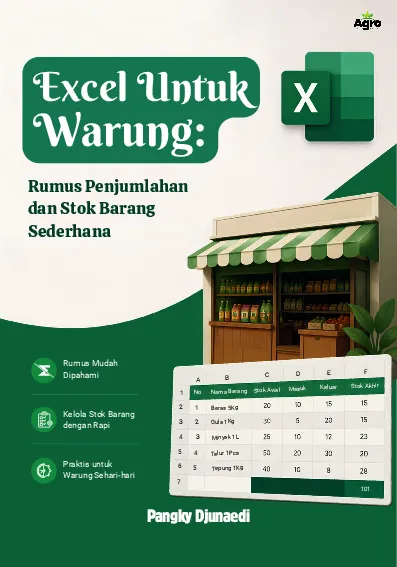 Excel untuk Warung: Rumus Penjumlahan dan Stok Barang Sederhana