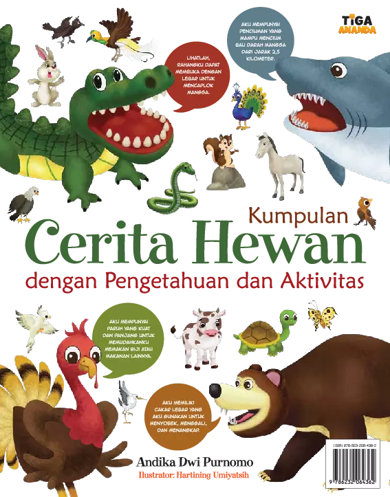 Kumpulan Cerita Hewan dengan Pengetahuan dan Aktivitas