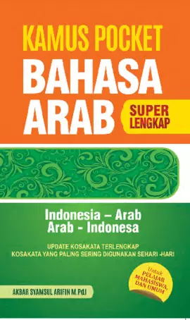 Kamus pocket bahasa Arab super lengkap