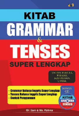 KITAB GRAMMAR & TENSES SUPER LENGKAP