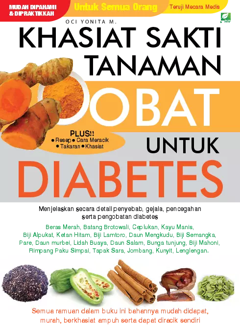 Khasiat Sakti Tanaman Obat Untuk Diabetes