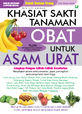 Khasiat Sakti Tanaman Obat Untuk Asam Urat