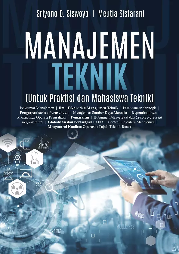 Manajemen Teknik (Untuk Praktisi Dan Mahasiswa Teknik)