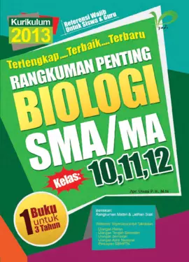 Rangkuman Penting Biologi SMA/MA Kelas 10, 11, 12