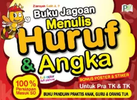 Buku Jagoan Menulis Huruf & Angka