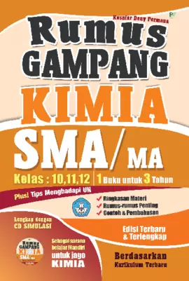 Rumus Gampang Kimia SMA/MA Kelas 10,11,12