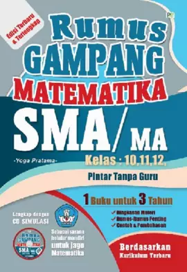 Rumus Gampang Matematika SMA/MA 10,11,12