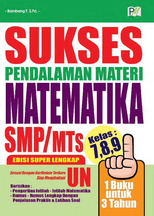 Sukses Pendalaman Materi Matematika SMP/MTs Kelas 7, 8, 9