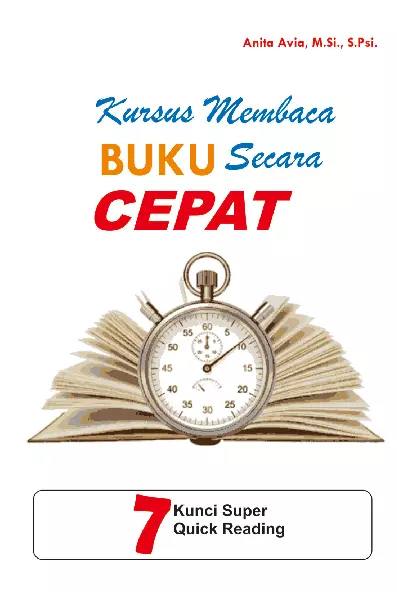 KURSUS MEMBACA BUKU SECARA CEPAT