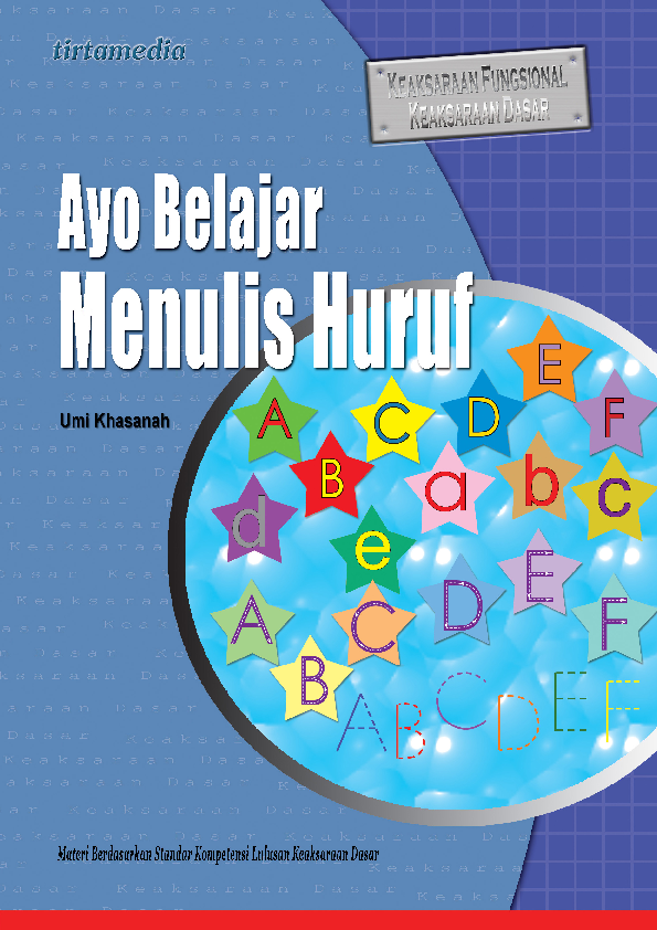 Ayo Belajar Menulis Huruf