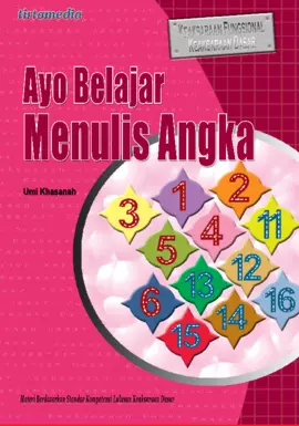 Ayo Belajar Menulis Angka