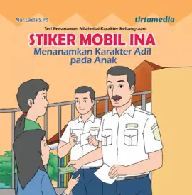 Sticker Mobil Ina (Menanamkan Karakter Adil pada Anak)