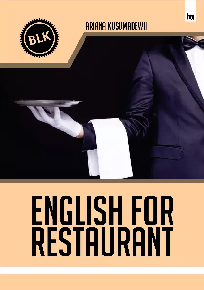 English For Restaurant