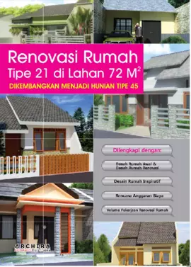 Renovasi Rumah Tipe 21 di Lahan 72 M²