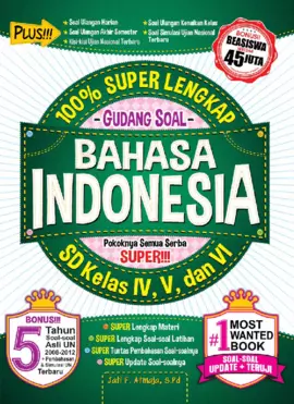 100% Super Lengkap Gudang Soal Bahasa Indonesia SD KelasIV, V dan VI