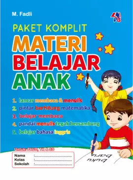 Paket Komplit Materi Belajar Anak Untuk Paud, TK & SD