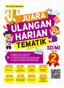 Juara Ulangan Harian Tematik SD/MI Kelas 2 Pustaka Mahardika