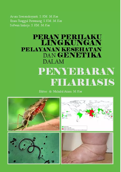 Peran perilaku lingkungan pelayan kesehatan dan genetika dalam penyebaran flariaris 