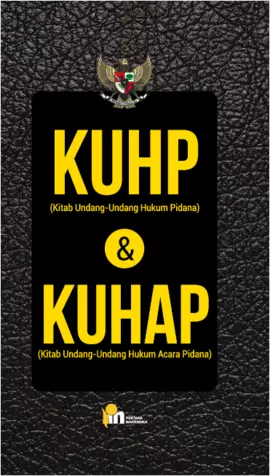 KUHP & KUHAP/Pustaka Mahardika (Emboss)