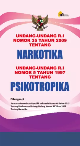 UU RI Nomor 35 Th 2009 Tentang Narkotika…