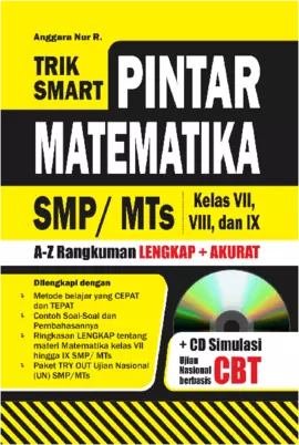 Trik Smart Pintar Matematika SMP/MTS Kelas VII,VIII, Dan IX + CD