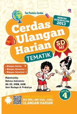 Cerdas Ulangan Harian Tematik SD/MI Kelas 4 + Kunci Jawaban