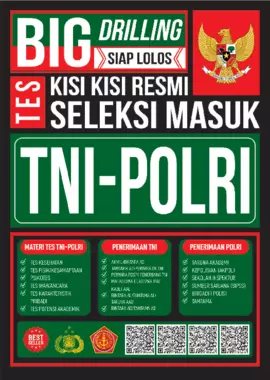 Big Drilling + Kisi2 Tes Seleksi Masuk TNI POLRI Bonus 2 In 1 / PB Press