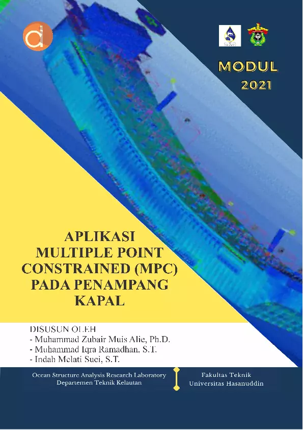 Modul 2021 Aplikasi Multiple Point Constrained (MPC) Pada Penampang Kapal