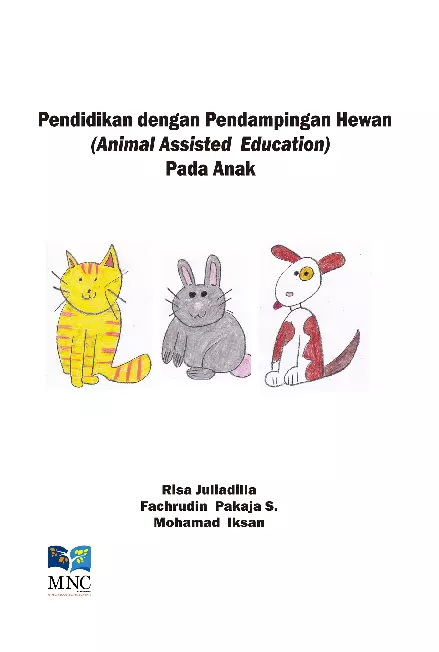 Pendidikan dengan Pendampingan Hewan (Animal Assisted Education) Pada Anak