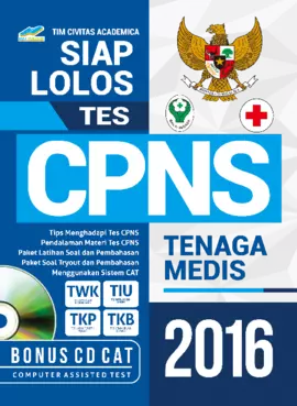 SIAP LOLOS TES CPNS TENAGA KERJA MEDIS 2016 + CD