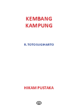 Kembang Kampung: Cerkak Basa Jawa